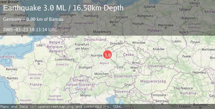 Map of CZECH REPUBLIC