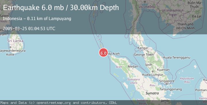 Map of NICOBAR ISLANDS, INDIA REGION