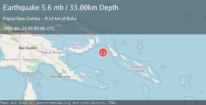 Map of NEW BRITAIN REGION, P.N.G.