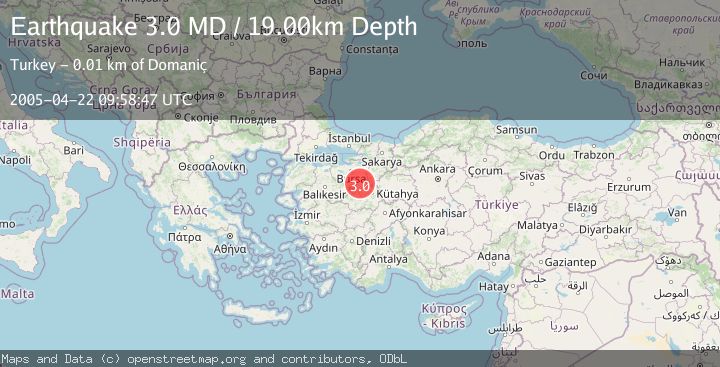 Map of WESTERN TURKEY