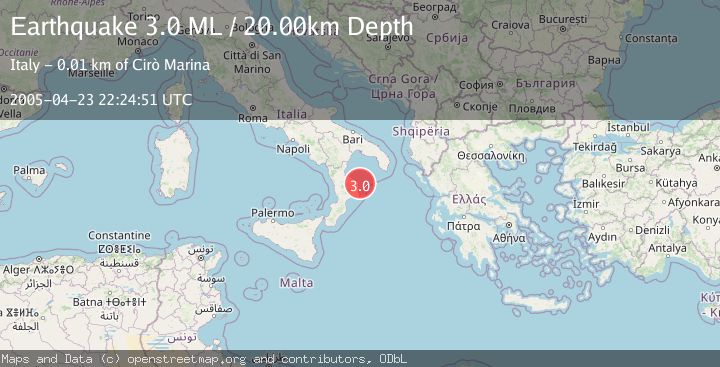 Map of SOUTHERN ITALY