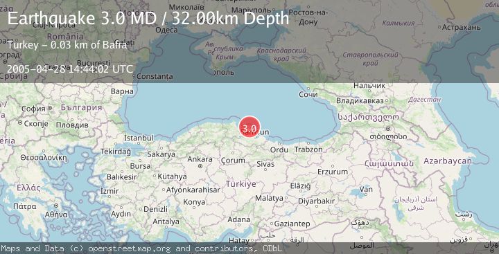 Map of CENTRAL TURKEY