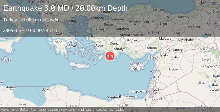 Map of WESTERN TURKEY
