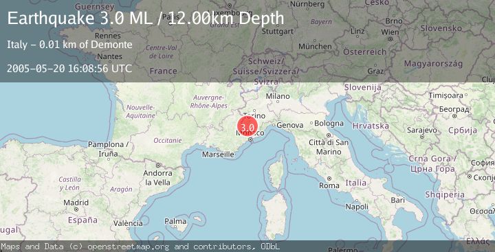 Map of NORTHERN ITALY