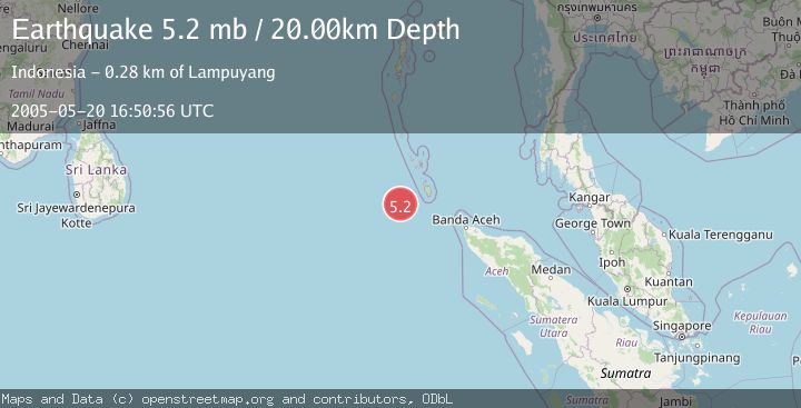 Map of NICOBAR ISLANDS, INDIA REGION