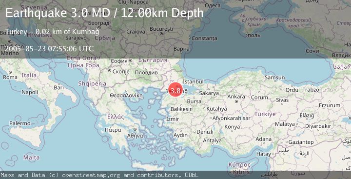 Map of WESTERN TURKEY