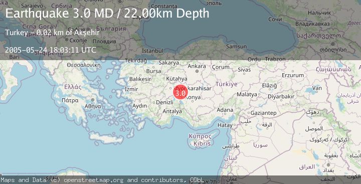 Map of WESTERN TURKEY