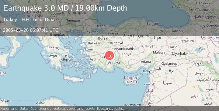 Map of WESTERN TURKEY