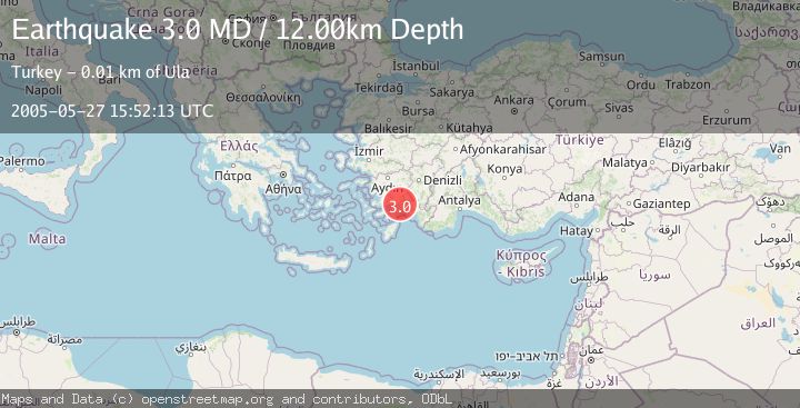 Map of WESTERN TURKEY