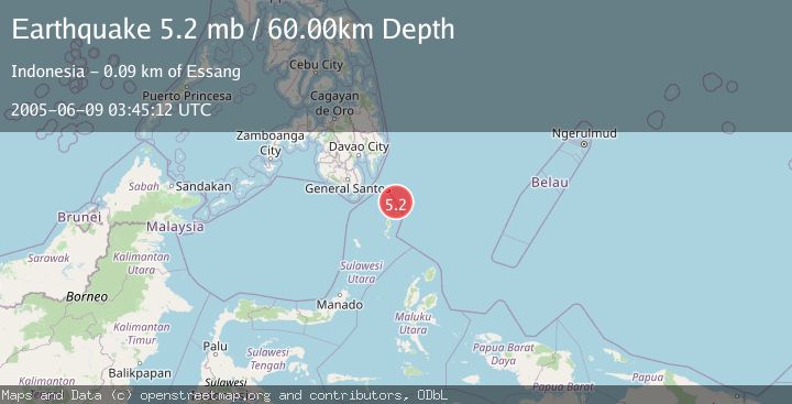Map of PHILIPPINE ISLANDS REGION