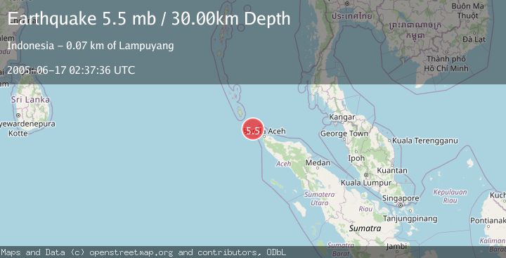 Map of NICOBAR ISLANDS, INDIA REGION