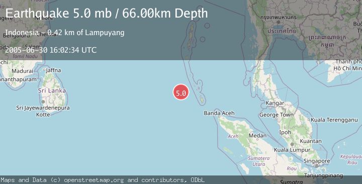 Map of NICOBAR ISLANDS, INDIA REGION