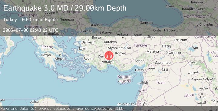 Map of WESTERN TURKEY