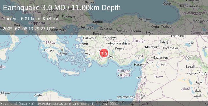 Map of WESTERN TURKEY