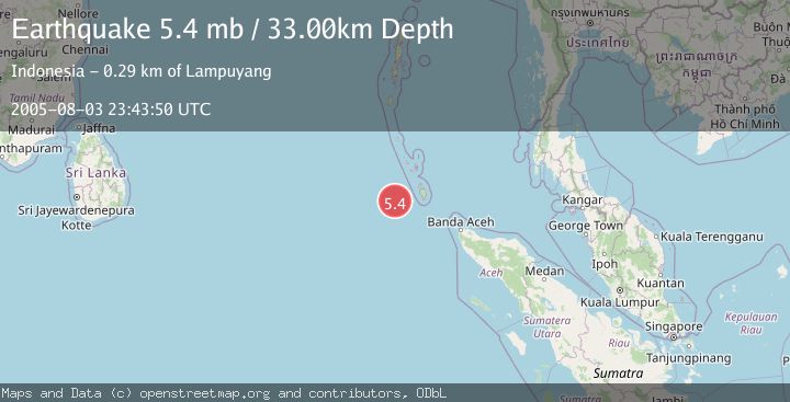 Map of NICOBAR ISLANDS, INDIA REGION