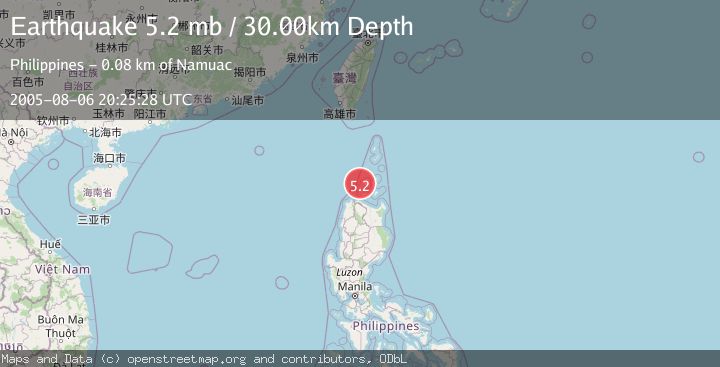 Map of BABUYAN ISL REGION, PHILIPPINES