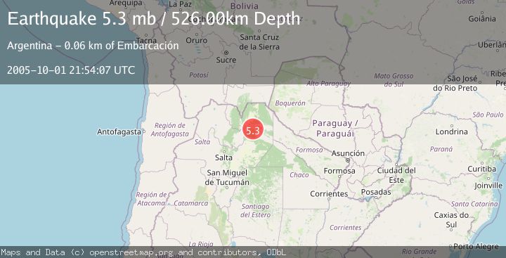 Map of SALTA, ARGENTINA