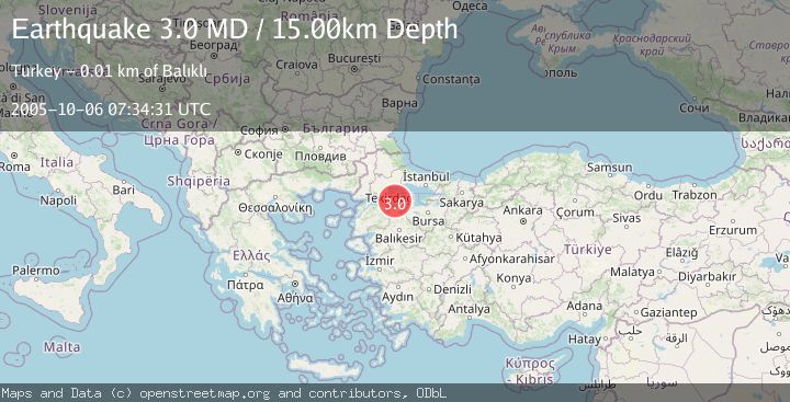 Map of WESTERN TURKEY