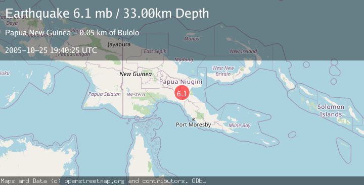 Map of EASTERN NEW GUINEA REG., P.N.G.