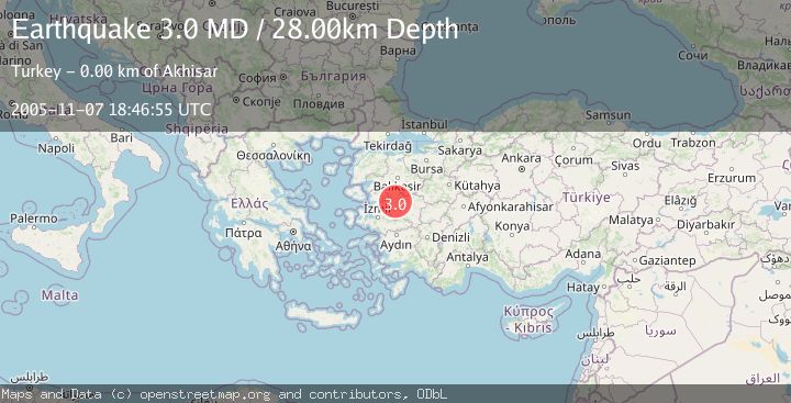 Map of WESTERN TURKEY