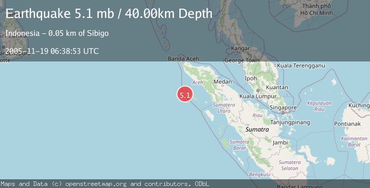 Map of SIMEULUE, INDONESIA