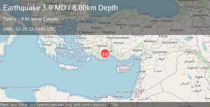 Map of WESTERN TURKEY