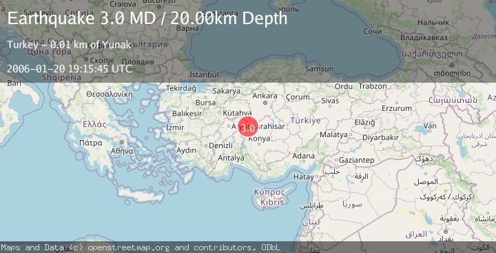 Map of WESTERN TURKEY