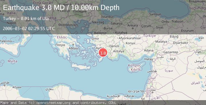 Map of WESTERN TURKEY