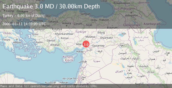 Map of CENTRAL TURKEY