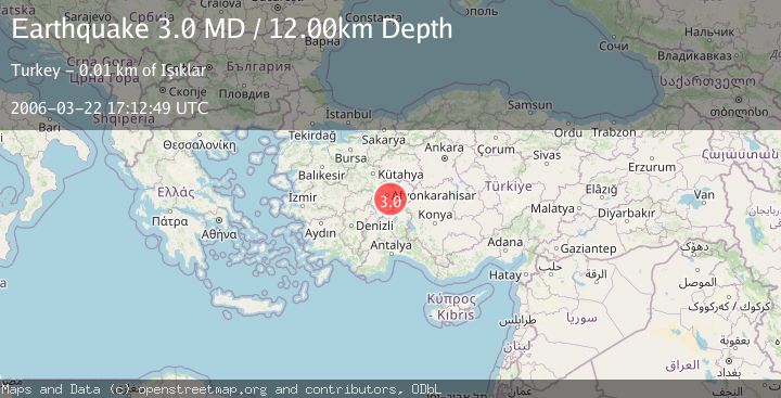Map of WESTERN TURKEY