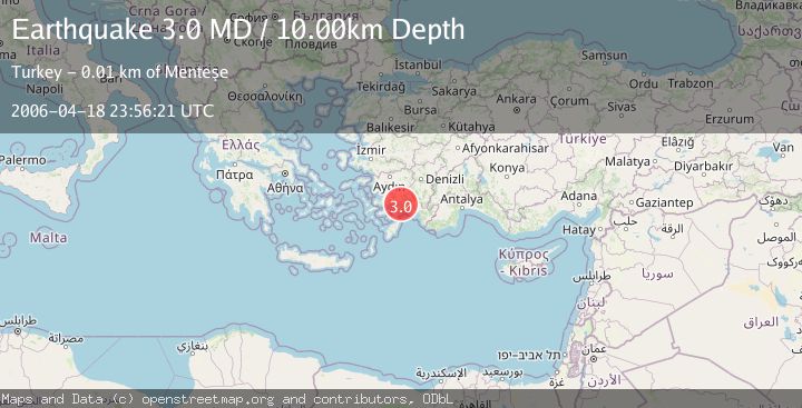 Map of WESTERN TURKEY