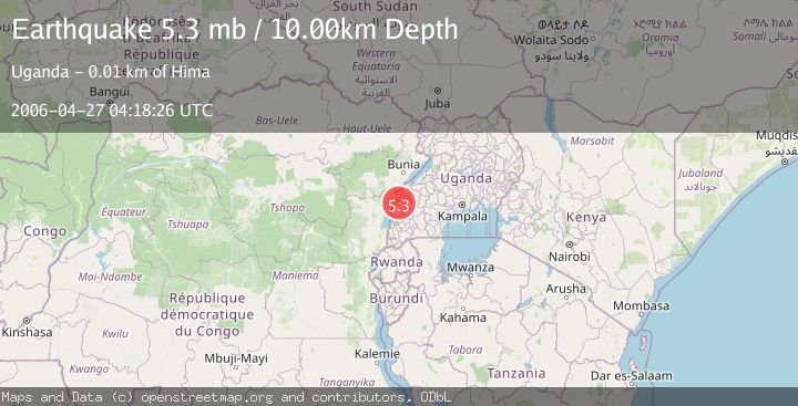 Map of LAKE EDWARD REGION, UGANDA