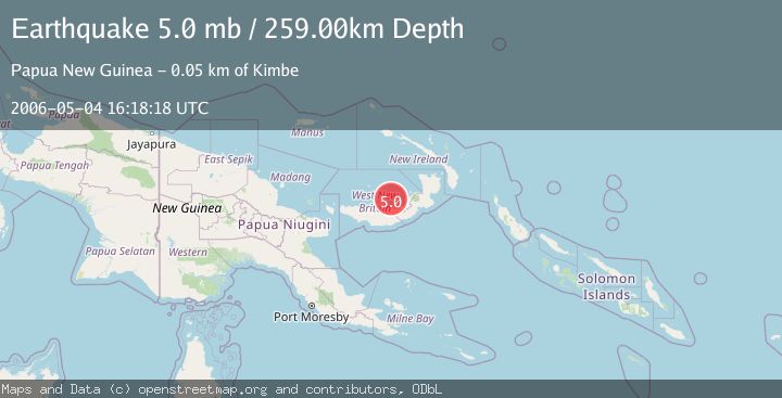 Map of NEW BRITAIN REGION, P.N.G.