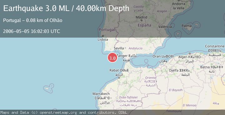 Map of STRAIT OF GIBRALTAR