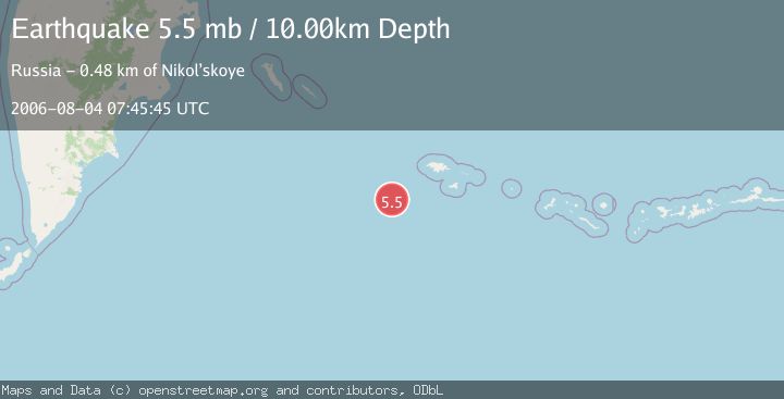 Map of NEAR ISLANDS, ALEUTIAN ISLANDS