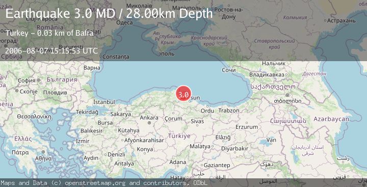 Map of CENTRAL TURKEY