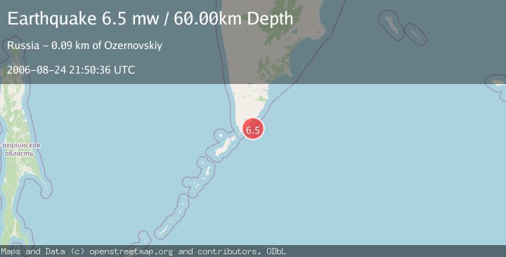 Map of NEAR EAST COAST OF KAMCHATKA