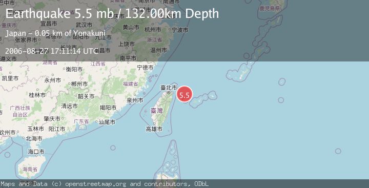 Map of TAIWAN REGION