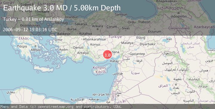 Map of CENTRAL TURKEY