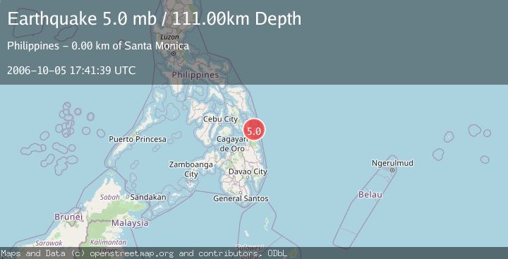 Map of PHILIPPINE ISLANDS REGION