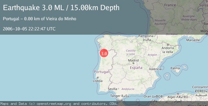 Map of PORTUGAL