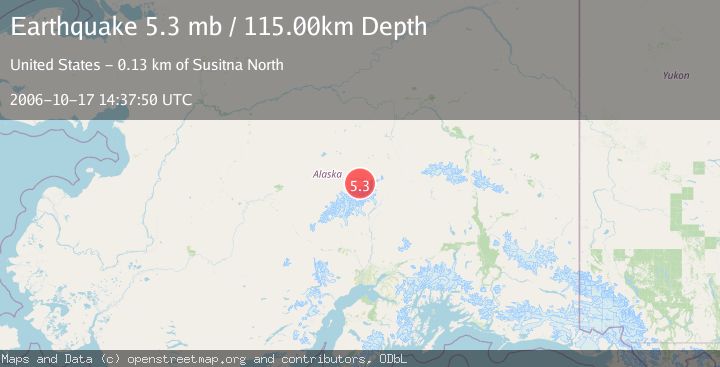 Map of CENTRAL ALASKA