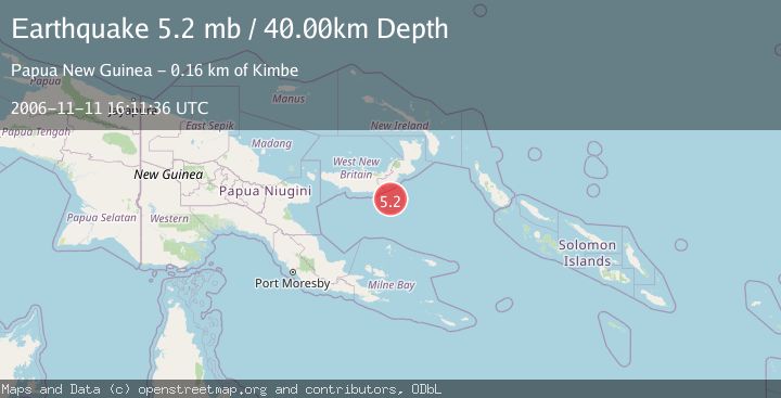 Map of NEW BRITAIN REGION, P.N.G.