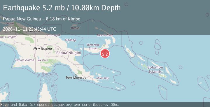 Map of NEW BRITAIN REGION, P.N.G.