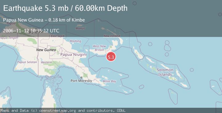 Map of NEW BRITAIN REGION, P.N.G.