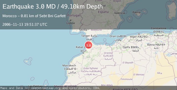 Map of STRAIT OF GIBRALTAR
