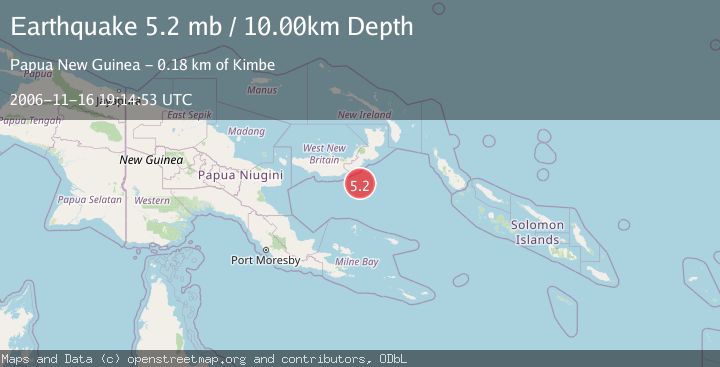 Map of NEW BRITAIN REGION, P.N.G.