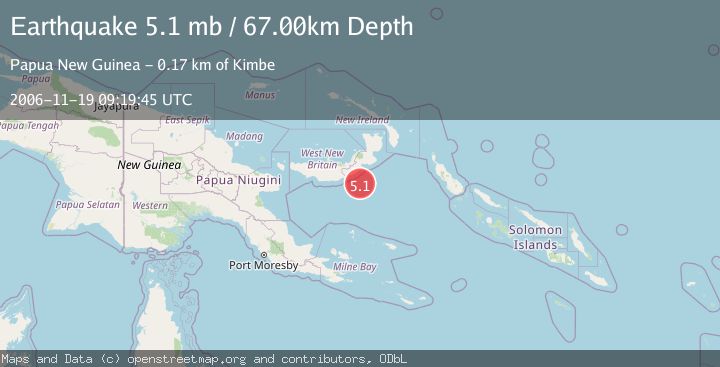 Map of NEW BRITAIN REGION, P.N.G.
