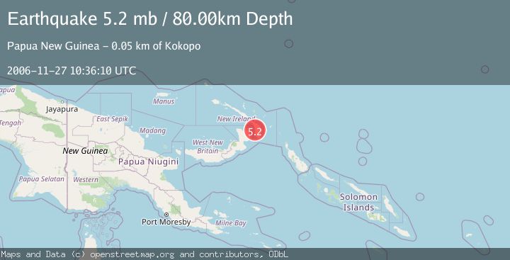 Map of NEW BRITAIN REGION, P.N.G.