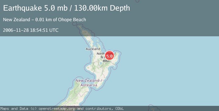 Map of OFF E. COAST OF N. ISLAND, N.Z.